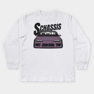 S chassis S15 Silvia Kids Long Sleeve T-Shirt